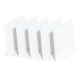 Maxbell Closet Shelf Dividers Partition for Kitchen, Office, Pantry Easily Install White 5 Grid