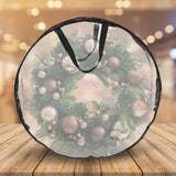 Maxbell Christmas Wreath Storage Bag Transparent Tear Resistant for Holiday Garland 24inch