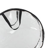 Maxbell Christmas Wreath Storage Bag Transparent Tear Resistant for Holiday Garland 36inch