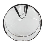 Maxbell Christmas Wreath Storage Bag Transparent Tear Resistant for Holiday Garland 36inch