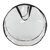 Maxbell Christmas Wreath Storage Bag Transparent Tear Resistant for Holiday Garland 36inch