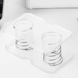 Maxbell Tissue Box Spring Support Tissue Box Spring Bracket for Kitchen