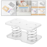 Maxbell Tissue Box Spring Support Tissue Box Spring Bracket for Kitchen