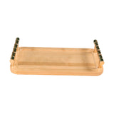 Maxbell Portable Serving Tray Food Storage Tray for Kitchen Counter Desktop Party S