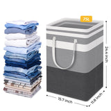 Maxbell Clothes Storage Basket Multipurpose Space Saving Portable for Home Travel