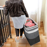 Maxbell Clothes Storage Basket Multipurpose Space Saving Portable for Home Travel