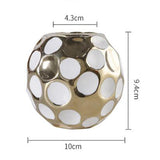 Maxbell European Candlestick Holders Wedding Decoration for Dinning Room Banquet 10cmx9.4cm