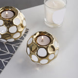 Maxbell European Candlestick Holders Wedding Decoration for Dinning Room Banquet 10cmx9.4cm