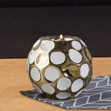 Maxbell European Candlestick Holders Wedding Decoration for Dinning Room Banquet 10cmx9.4cm