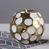 Maxbell European Candlestick Holders Wedding Decoration for Dinning Room Banquet 10cmx9.4cm