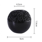 Maxbell European Candlestick Holders Wedding Decoration for Dinning Room Banquet 9cmx7.5cm