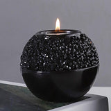 Maxbell European Candlestick Holders Wedding Decoration for Dinning Room Banquet 9cmx7.5cm