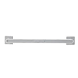 Maxbell Wall Mount Slipper Rack Anti Skid Drilling Free Hanging for Bathroom Door Gray with white