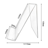 Maxbell Display Easel Desktop Organizer with Ledge Book Stopper for Stationery Books