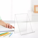 Maxbell Display Easel Desktop Organizer with Ledge Book Stopper for Stationery Books
