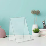 Maxbell Display Easel Desktop Organizer with Ledge Book Stopper for Stationery Books