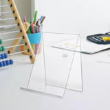 Maxbell Display Easel Desktop Organizer with Ledge Book Stopper for Stationery Books