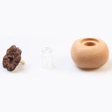 Maxbell Persimmon Shape Fragrance Oil Diffuser Decoration for Bedroom Vehicle Home German Beech