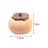 Maxbell Persimmon Shape Fragrance Oil Diffuser Decoration for Bedroom Vehicle Home German Beech