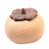 Maxbell Persimmon Shape Fragrance Oil Diffuser Decoration for Bedroom Vehicle Home German Beech