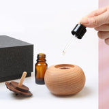Maxbell Persimmon Shape Fragrance Oil Diffuser Decoration for Bedroom Vehicle Home German Beech