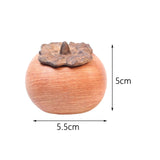 Maxbell Persimmon Shape Fragrance Oil Diffuser Decoration for Bedroom Vehicle Home Brazilian Rosewood