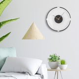 Maxbell Round Wall Clock Modern Simple Silent 30cm for Home Kitchen Festival Gift