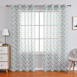 Maxbell Curtain Panels Elegant Window Draperies Decorative for Living Room Bedroom