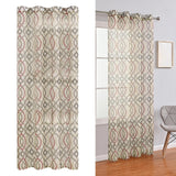 Maxbell Screen Curtain Door String Curtain with hole Line Printed for Living Room