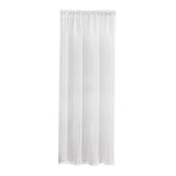 Maxbell White Yarn Curtain 140Cmx175cm for Farmhouse Bedroom Living Room