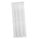 Maxbell White Yarn Curtain 140Cmx175cm for Farmhouse Bedroom Living Room