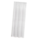 Maxbell White Yarn Curtain 140Cmx175cm for Farmhouse Bedroom Living Room