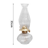 Maxbell Windproof Kerosene Lamp Night Light Durable for Patio Farmhouse Centerpiece Pumpkin