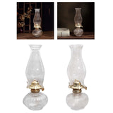 Maxbell Windproof Kerosene Lamp Night Light Durable for Patio Farmhouse Centerpiece Pumpkin