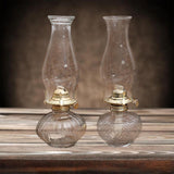 Maxbell Windproof Kerosene Lamp Night Light Durable for Patio Farmhouse Centerpiece Pumpkin