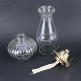 Maxbell Windproof Kerosene Lamp Night Light Durable for Patio Farmhouse Centerpiece Pumpkin