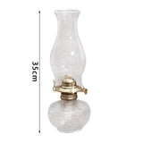 Maxbell Windproof Kerosene Lamp Night Light Durable for Patio Farmhouse Centerpiece Pineapple