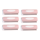 Maxbell 6Pcs Bed Sheet Grippers Clamps for Mattresses with Raised Edge Anti Slip Pink White