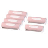 Maxbell 6Pcs Bed Sheet Grippers Clamps for Mattresses with Raised Edge Anti Slip Pink White
