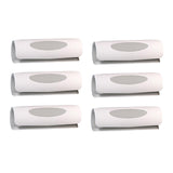 Maxbell 6Pcs Bed Sheet Grippers Clamps for Mattresses with Raised Edge Anti Slip Gray White