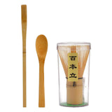 Maxbell Matcha Whisk Set Multifunction Handmade Starter Kit Utensil for Ceremonial