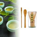 Maxbell Matcha Whisk Set Multifunction Handmade Starter Kit Utensil for Ceremonial