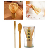 Maxbell Matcha Whisk Set Multifunction Handmade Starter Kit Utensil for Ceremonial