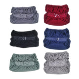 Maxbell Rectangle Ottoman Slipcover High Elastic storage Cover Removable
