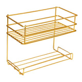 Maxbell Multifunction Shower Organizer Shelf Countertop Shower Organizer Free Drill