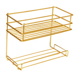 Maxbell Multifunction Shower Organizer Shelf Countertop Shower Organizer Free Drill