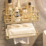 Maxbell Multifunction Shower Organizer Shelf Countertop Shower Organizer Free Drill