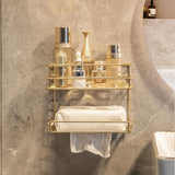 Maxbell Multifunction Shower Organizer Shelf Countertop Shower Organizer Free Drill