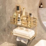 Maxbell Multifunction Shower Organizer Shelf Countertop Shower Organizer Free Drill