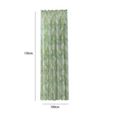Maxbell Rustic Window Curtain Drapes Door Curtain for Bedroom Decor Light Green